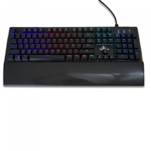 Teclado GAMER YEYIAN YAT1803 FLARE SERIE 2000 MECANIC Switch Rojo RGB - Teclado GAMER YEYIAN YAT1803 FLARE SERIE 2000 MECANIC Switch Rojo RGB -